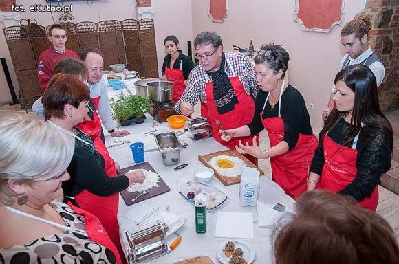 Włoskie gotowanie z prezydentami i kutnowskimi przedsiębiorcami
