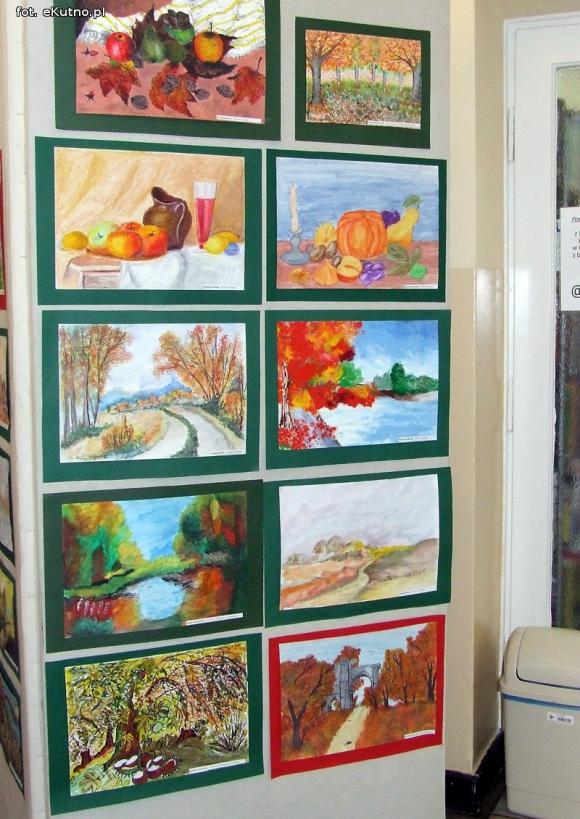 Nagrody w Konkursie plastycznym Barwy jesieni