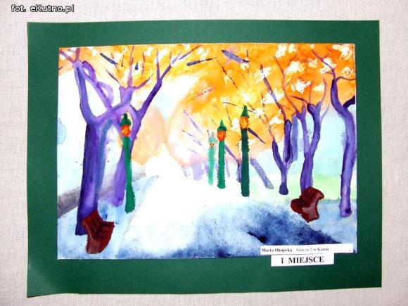 Nagrody w Konkursie plastycznym Barwy jesieni