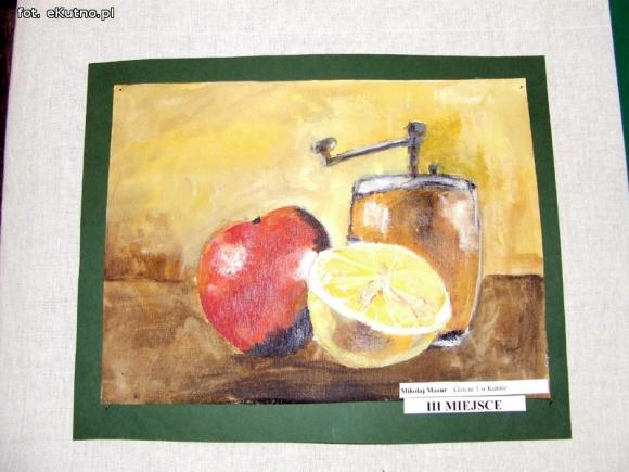 Nagrody w Konkursie plastycznym Barwy jesieni