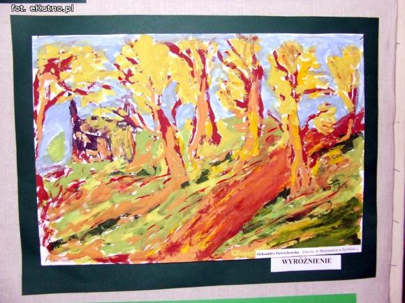 Nagrody w Konkursie plastycznym Barwy jesieni