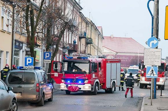 Poranna interwencja strażaków
