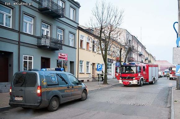 Poranna interwencja strażaków