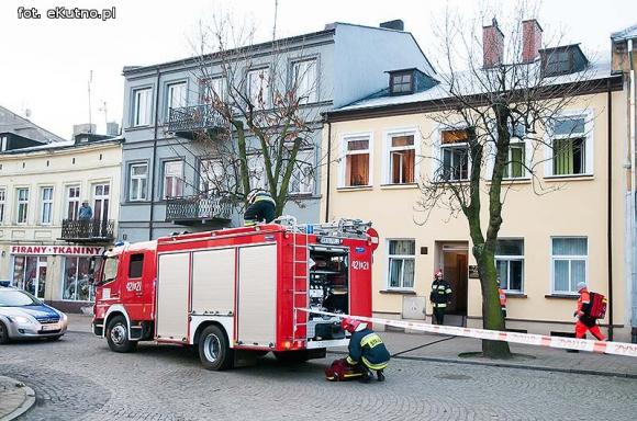 Poranna interwencja strażaków