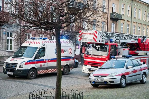 Poranna interwencja strażaków