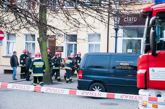 Poranna interwencja strażaków