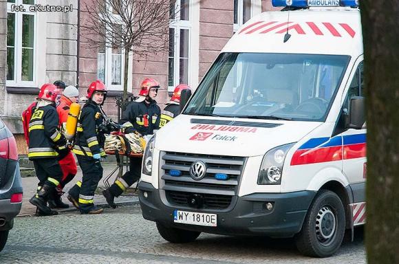 Poranna interwencja strażaków