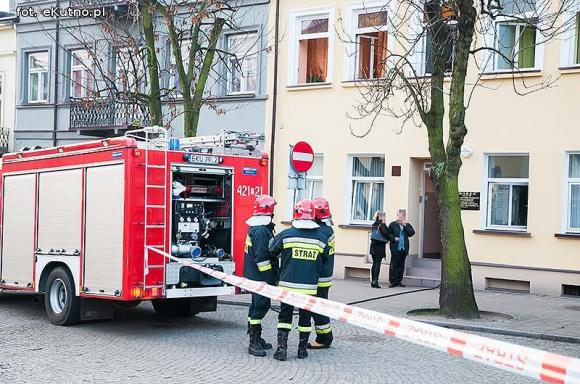 Poranna interwencja strażaków