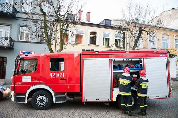 Poranna interwencja strażaków