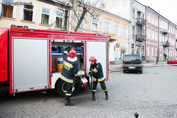 Poranna interwencja strażaków