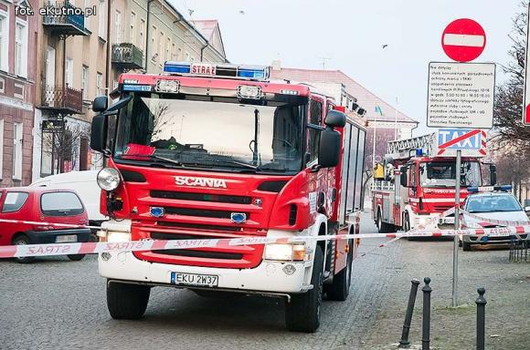 Poranna interwencja strażaków