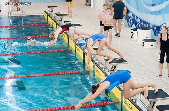 Za nami Otwarte Mistrzostwa Kutna w pływaniu