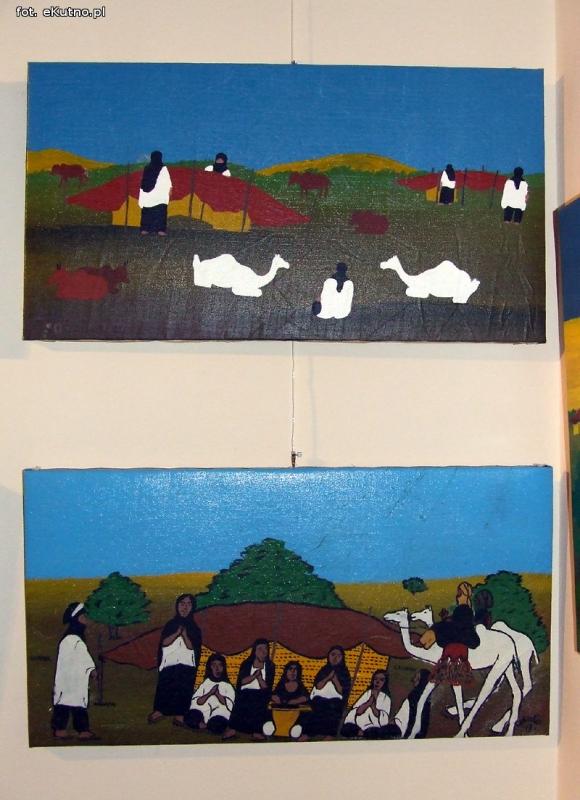 Malarstwo naiwne rodem z Sahary i stepów Sahelu