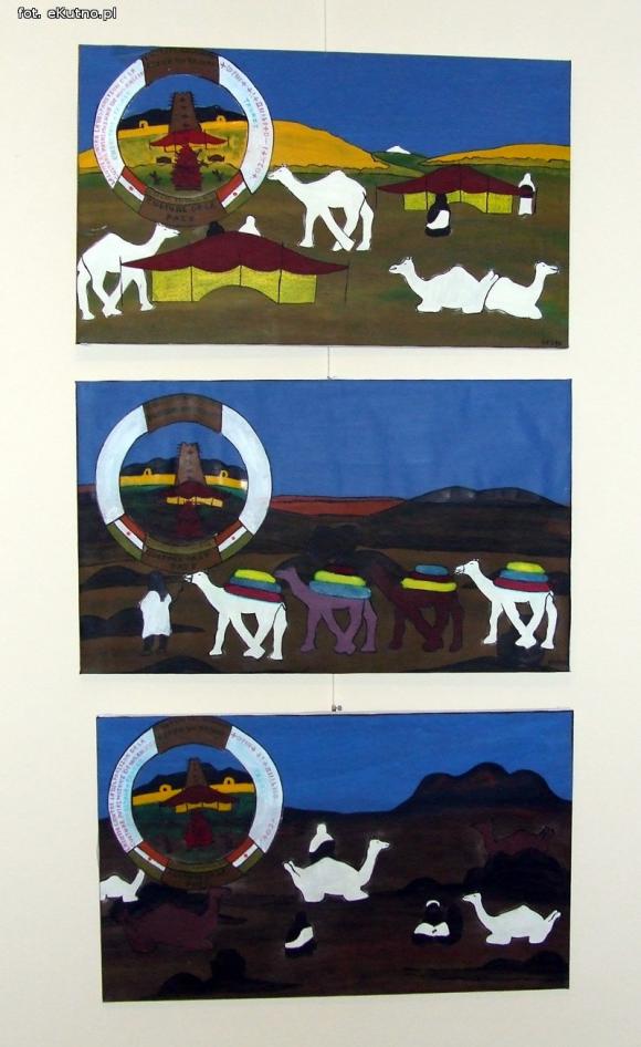 Malarstwo naiwne rodem z Sahary i stepów Sahelu