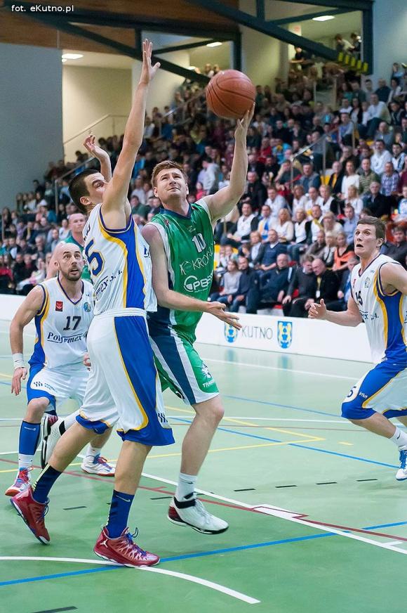 Kutnowscy koszykarze nie zawiedli. Wygrana z Krosnem