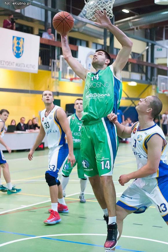 Kutnowscy koszykarze nie zawiedli. Wygrana z Krosnem