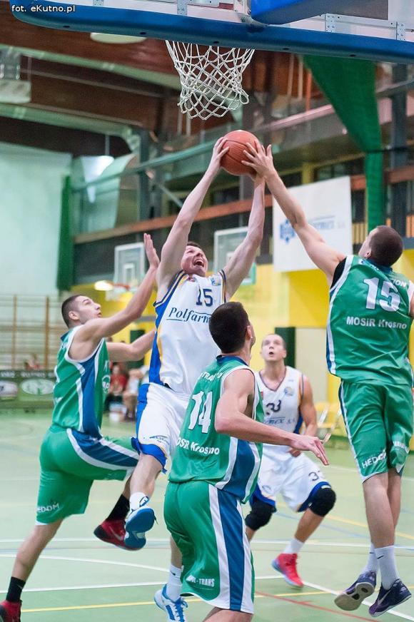 Kutnowscy koszykarze nie zawiedli. Wygrana z Krosnem
