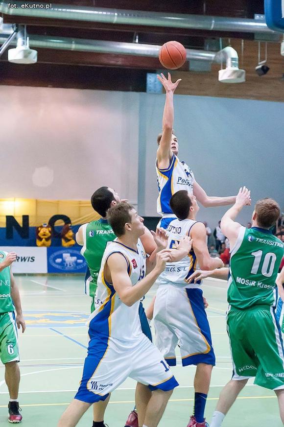 Kutnowscy koszykarze nie zawiedli. Wygrana z Krosnem