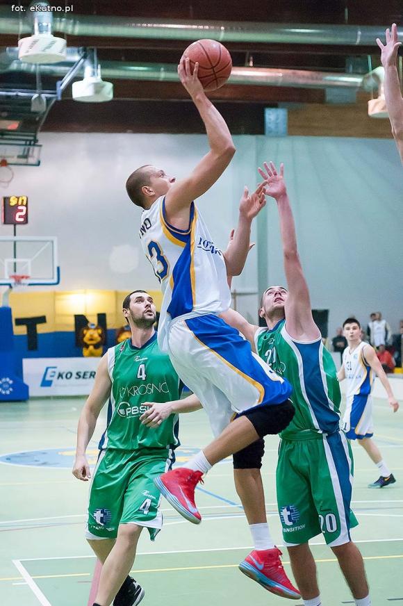Kutnowscy koszykarze nie zawiedli. Wygrana z Krosnem