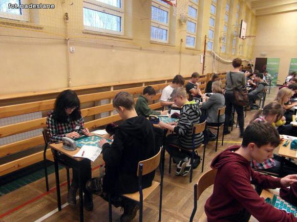 Mocna ekipa z Gimnazjum nr 2 na turnieju w scrabble w Warszawie