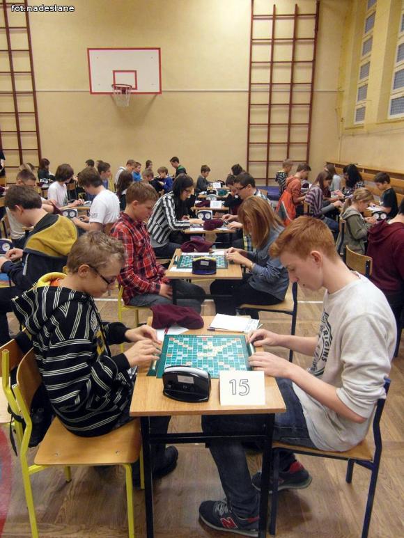 Mocna ekipa z Gimnazjum nr 2 na turnieju w scrabble w Warszawie