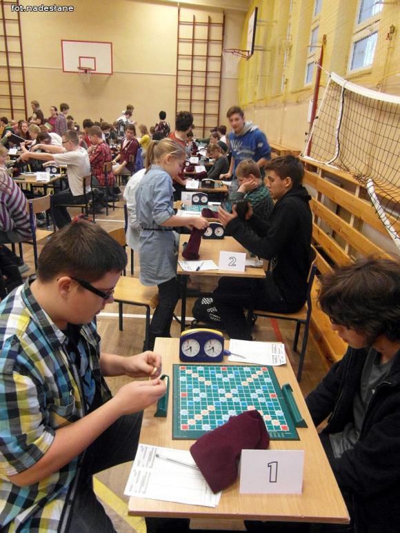 Mocna ekipa z Gimnazjum nr 2 na turnieju w scrabble w Warszawie