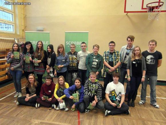 Mocna ekipa z Gimnazjum nr 2 na turnieju w scrabble w Warszawie
