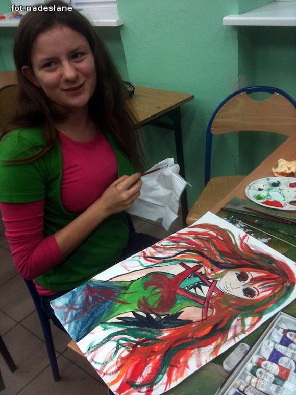 Rozwijają plastyczne talenty w Gimnazjum nr 2 w Kutnie