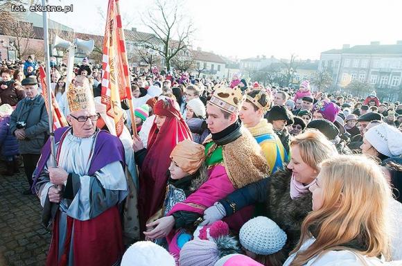Chrystus Dobroczyńcą Wielu. Mieszkańcy Kutna w orszaku Trzech Króli