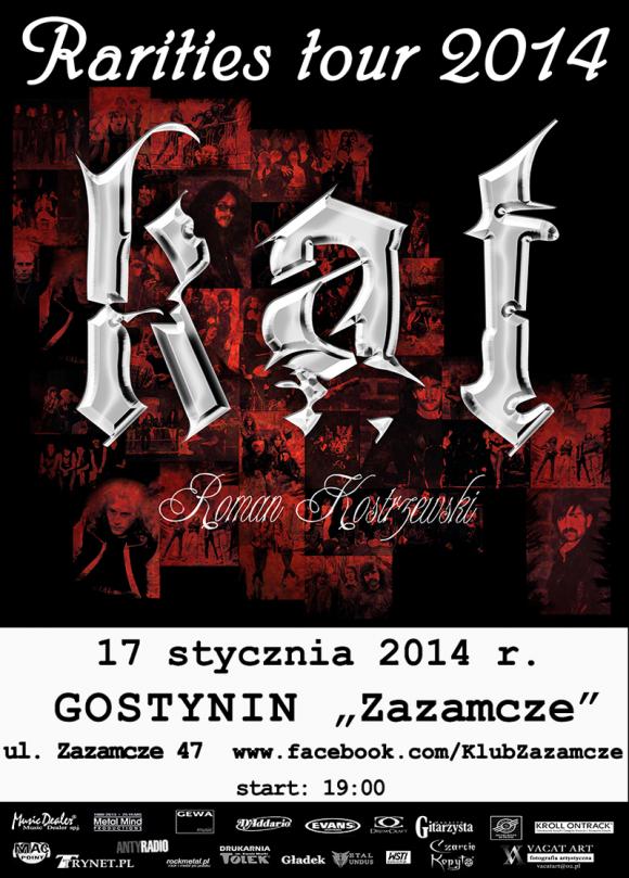 Dziś KAT & ROMAN KOSTRZEWSKI zagrają w Zazamczu