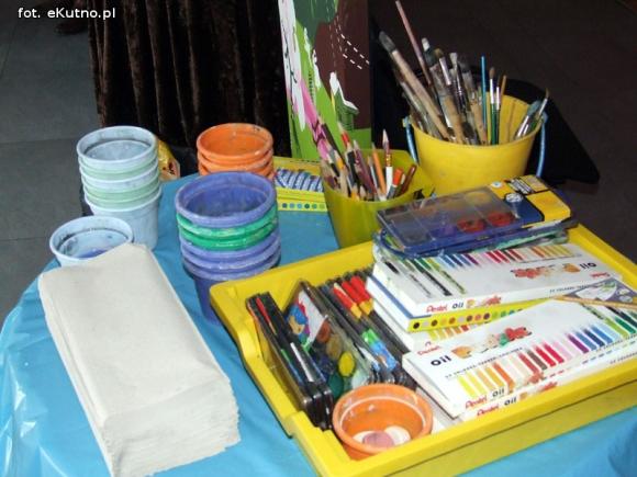 Laureaci Wielkiego Konkursu Plastycznego w domu kultury