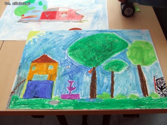 Laureaci Wielkiego Konkursu Plastycznego w domu kultury