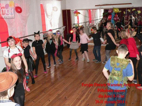 Dobra zabawa w ferie w Młodzieżowym Domu Kultury