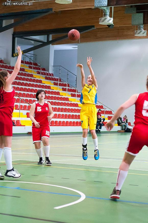 Młodziczki MKS Kutno wygrały z ŁKS KK Łódź