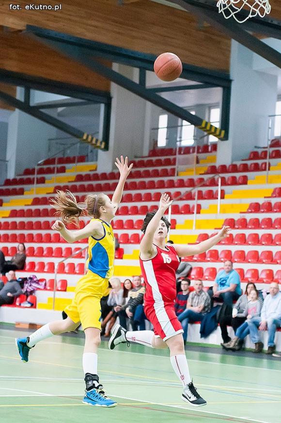 Młodziczki MKS Kutno wygrały z ŁKS KK Łódź