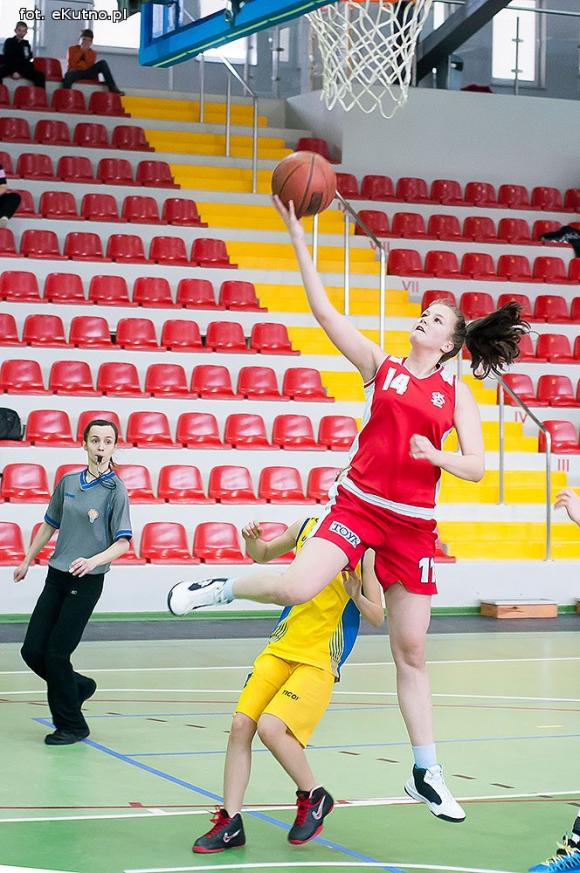 Młodziczki MKS Kutno wygrały z ŁKS KK Łódź