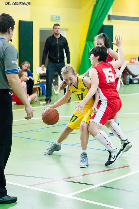Młodziczki MKS Kutno wygrały z ŁKS KK Łódź