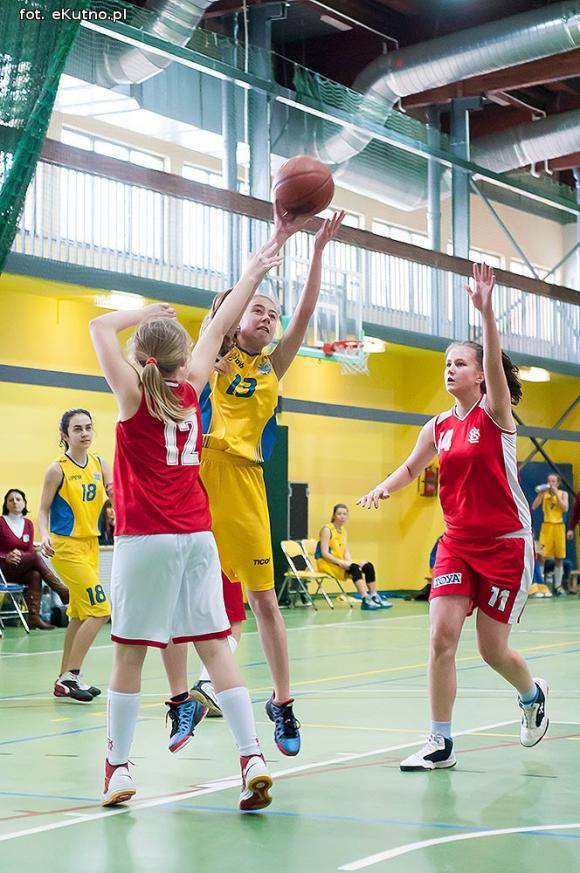 Młodziczki MKS Kutno wygrały z ŁKS KK Łódź