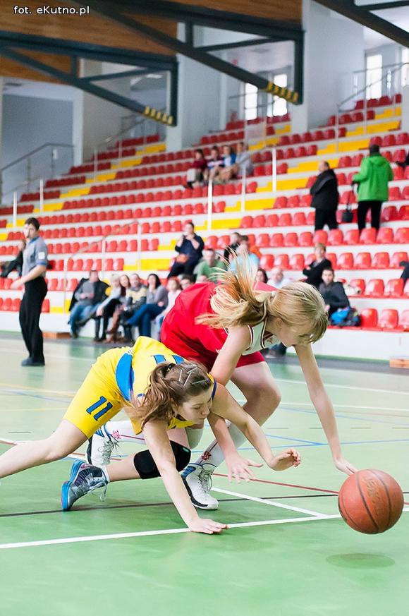 Młodziczki MKS Kutno wygrały z ŁKS KK Łódź