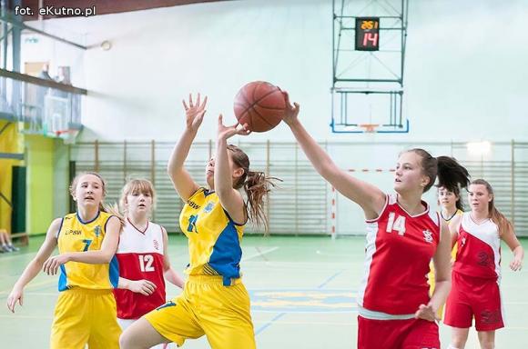 Młodziczki MKS Kutno wygrały z ŁKS KK Łódź
