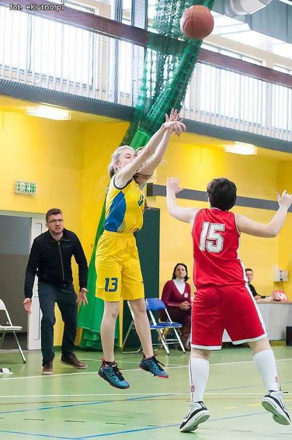 Młodziczki MKS Kutno wygrały z ŁKS KK Łódź