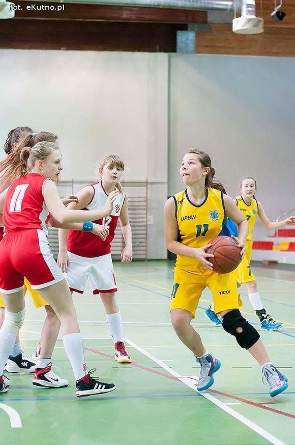 Młodziczki MKS Kutno wygrały z ŁKS KK Łódź