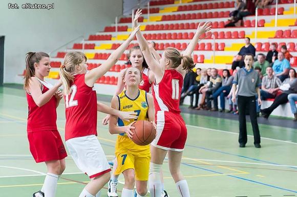 Młodziczki MKS Kutno wygrały z ŁKS KK Łódź