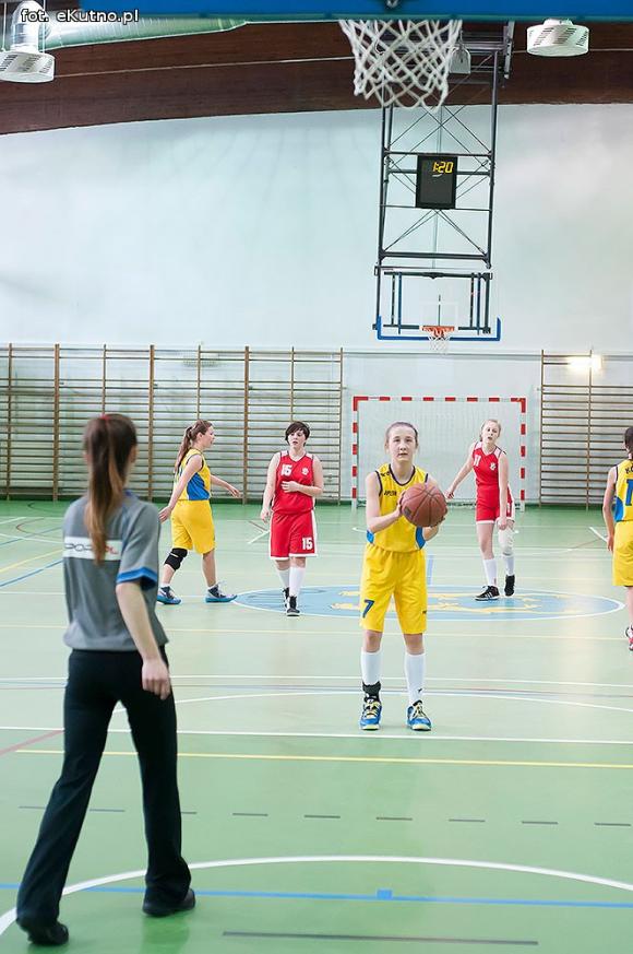 Młodziczki MKS Kutno wygrały z ŁKS KK Łódź
