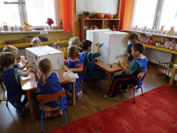 Rakietośniegowozem przez Lodową Krainę. Ferie w przedszkolu