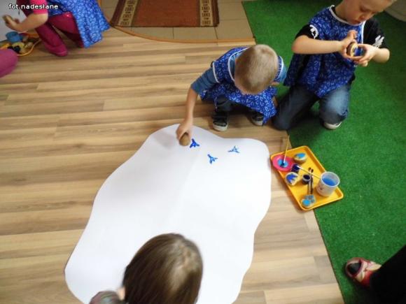 Rakietośniegowozem przez Lodową Krainę. Ferie w przedszkolu