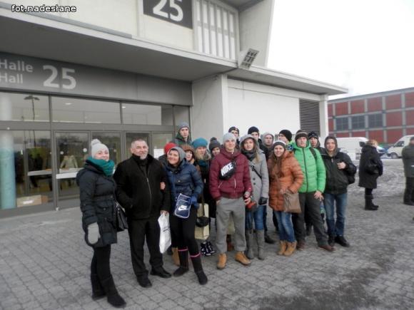 Uczniowie Zespołu Szkół CKR w Mieczysławowie w DEULA Berlin