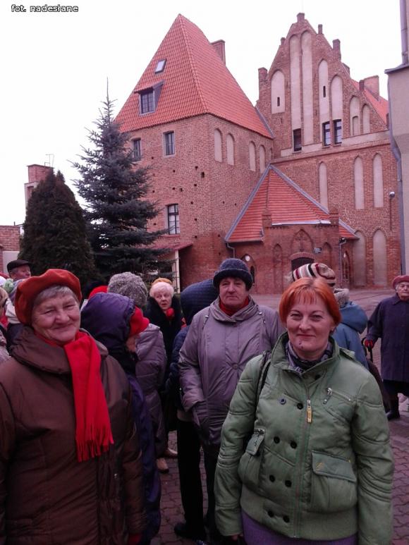 Walentynkowa podróż seniorów z Żychlina do Chełmna