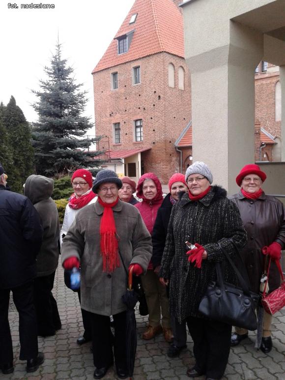 Walentynkowa podróż seniorów z Żychlina do Chełmna