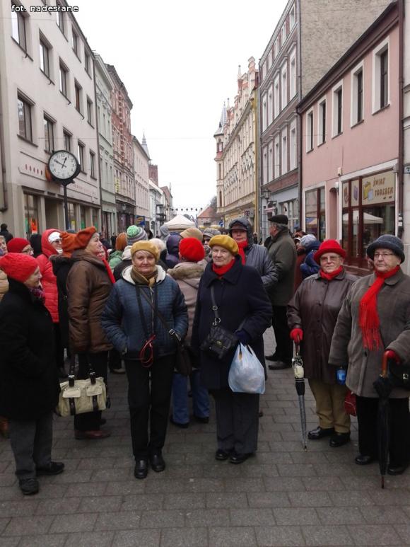 Walentynkowa podróż seniorów z Żychlina do Chełmna